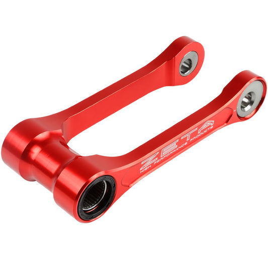ZETA, ZETA Adjustable Lowering Link Hon Red - Part Number ZE56-01042