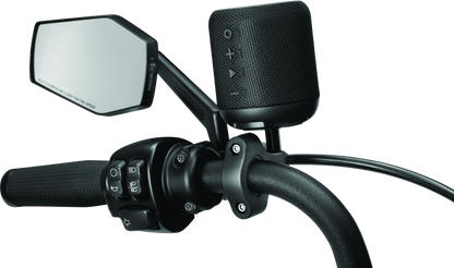 Kuryakyn Handlebar Mount Kit for Sidekix Plus Bluetooth speaker, versatile powersports audio mount with secure handlebar attachment