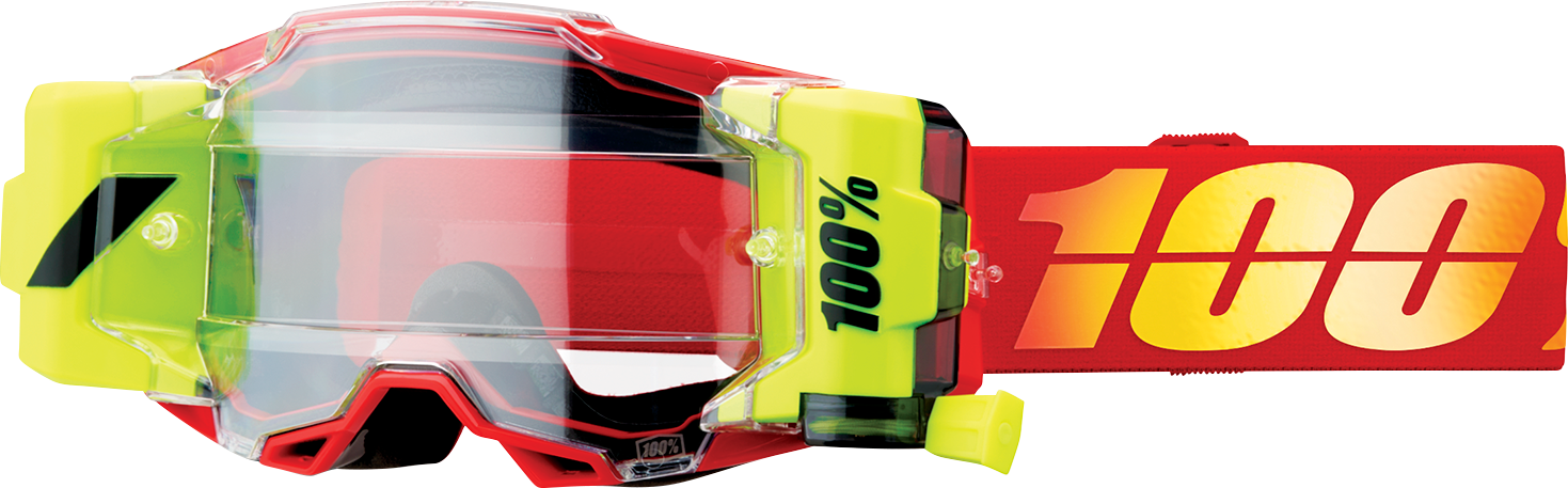 100% Armega Forecast Goggles - Nuketown - Clear 50006-00004 - Howling Moto