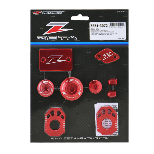 ZETA, ZETA Billet Kit for MX Bikes - Part Number ZE51-3072