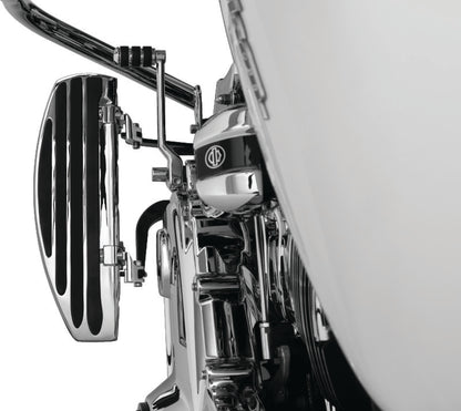 Kuryakyn, Kuryakyn Floorboard Relocator Brackets for Harley-Davidson Touring Models - Chrome Part #4609