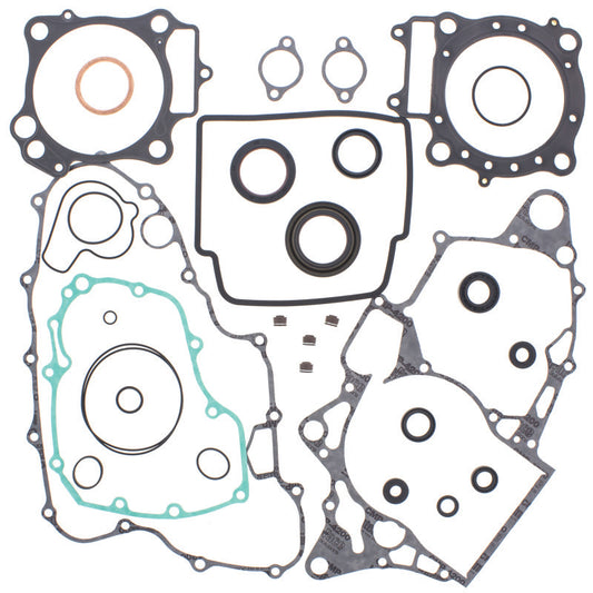 QuadBoss Honda TRX450R/ER gasket set with oil seals, includes complete gaskets and seals for engine repair or rebuild.