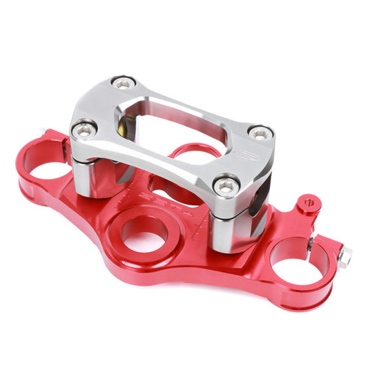 ZETA, ZETA Top Clamp for Honda CRF125L - Red, Part ZE12-1102