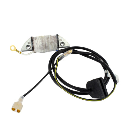 RM STATOR RMS210-108098 stator source coil with copper wiring and metal frame for reliable engine performance.