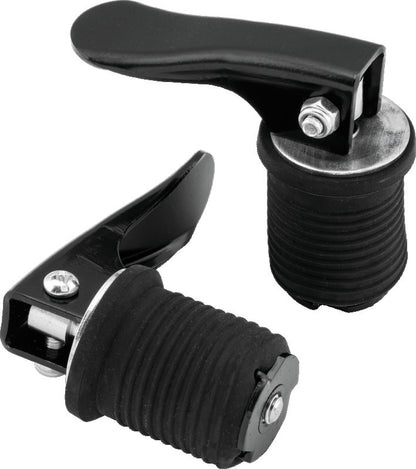 QuadBoss Polaris 900 ACE quick-attach fastener part #563465, close-up of durable black plastic fastener for ATV accessories