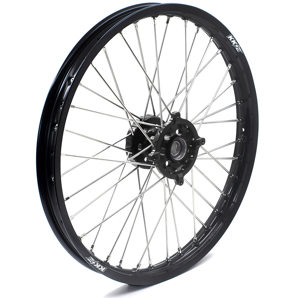 KKE 21 & 18 Enduro Wheels Rims for Husqvarna TE TC FE FC SMR TXC  2000-2013 Red Hubs - Howling Moto