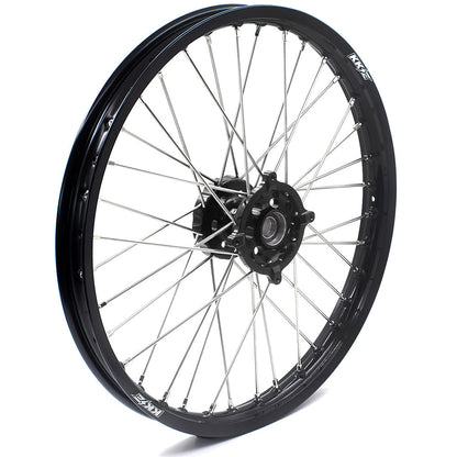 KKE 21 & 18 Enduro Wheels Rims for Husqvarna TE TC FE FC SMR TXC  2000-2013 Red Hubs - Howling Moto