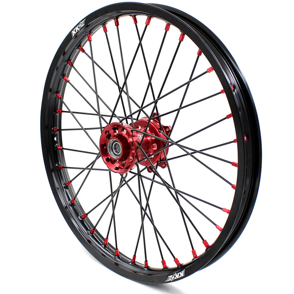 KKE 21in. 19in.  or 21in. 18in. Motorcycle Spoked Wheels Rims For HONDA CRF250R 2004-2013 CRF450R 2002-2012 - Howling Moto