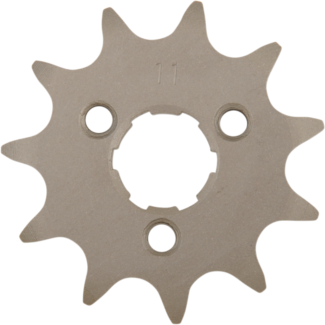 PARTS UNLIMITED Honda countershaft sprocket with 11 teeth, model 23801-958-00011, showcasing the sprocket's detailed metal teeth.