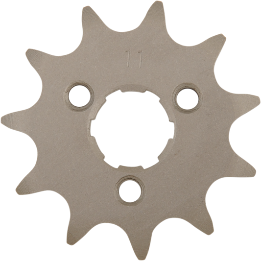 PARTS UNLIMITED Honda countershaft sprocket with 11 teeth, model 23801-958-00011, showcasing the sprocket's detailed metal teeth.