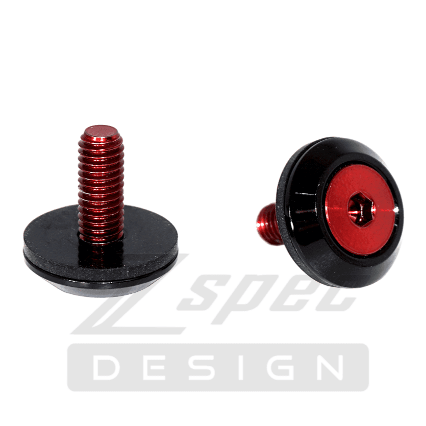 ZSPEC Convertible Deck Catch Fasteners for '93-96 Nissan 300zx, Titanium & Billet - Howling Moto