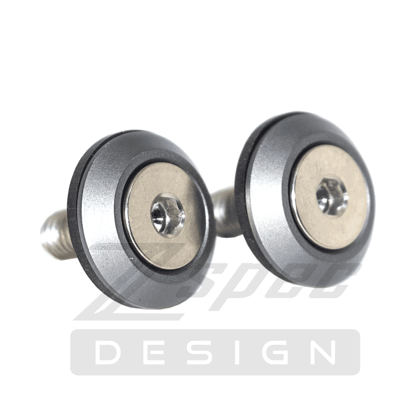 ZSPEC Convertible Deck Catch Fasteners for '93-96 Nissan 300zx, Titanium & Billet - Howling Moto