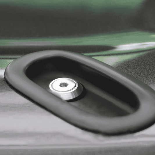 ZSPEC Convertible Deck Catch Fasteners for '93-96 Nissan 300zx, Titanium & Billet - Howling Moto