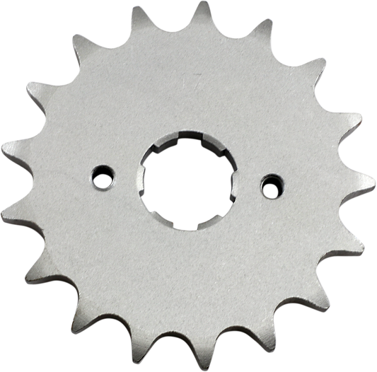 Honda PARTS UNLIMITED countershaft sprocket with 17 teeth, part number PU23801344-000-17, shown in the image.