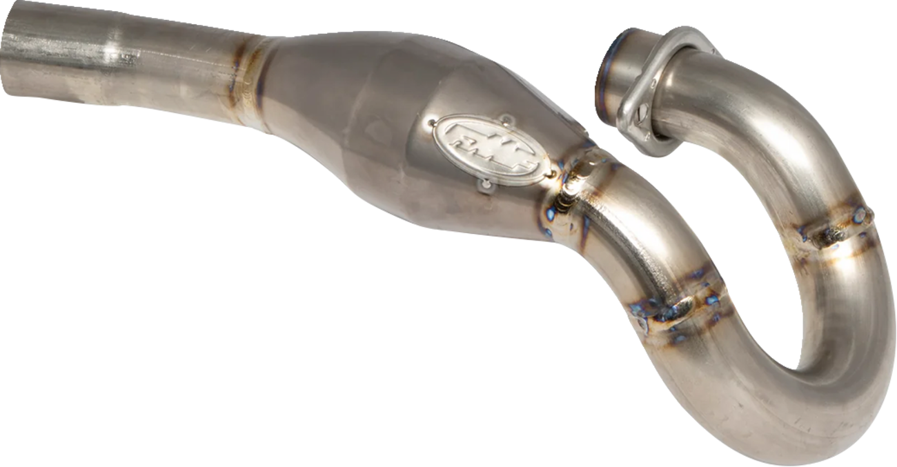 FMF SX MegaBomb Header - Titanium 042400 for Closed Course Competition