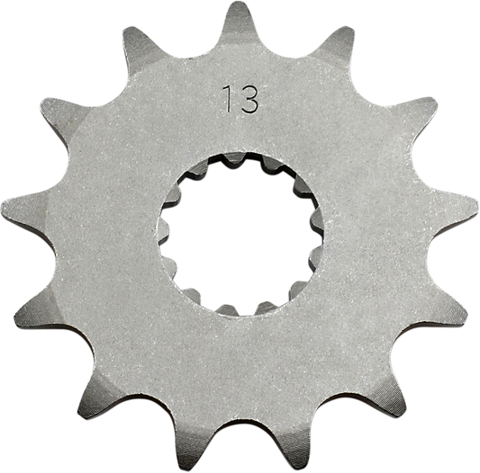 Countershaft sprocket with 13 teeth from PARTS UNLIMITED for Yamaha and Suzuki motorcycles, part number PU214-17461-30.