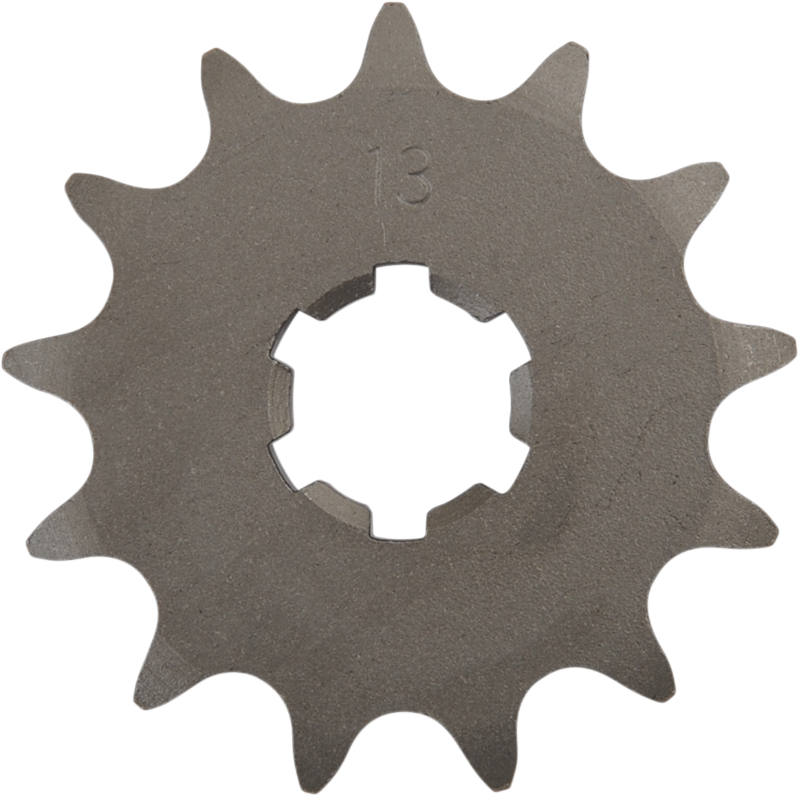 Yamaha 517-17461-31 countershaft sprocket by PARTS UNLIMITED, 13-tooth metal sprocket with gear teeth for motorcycle transmission
