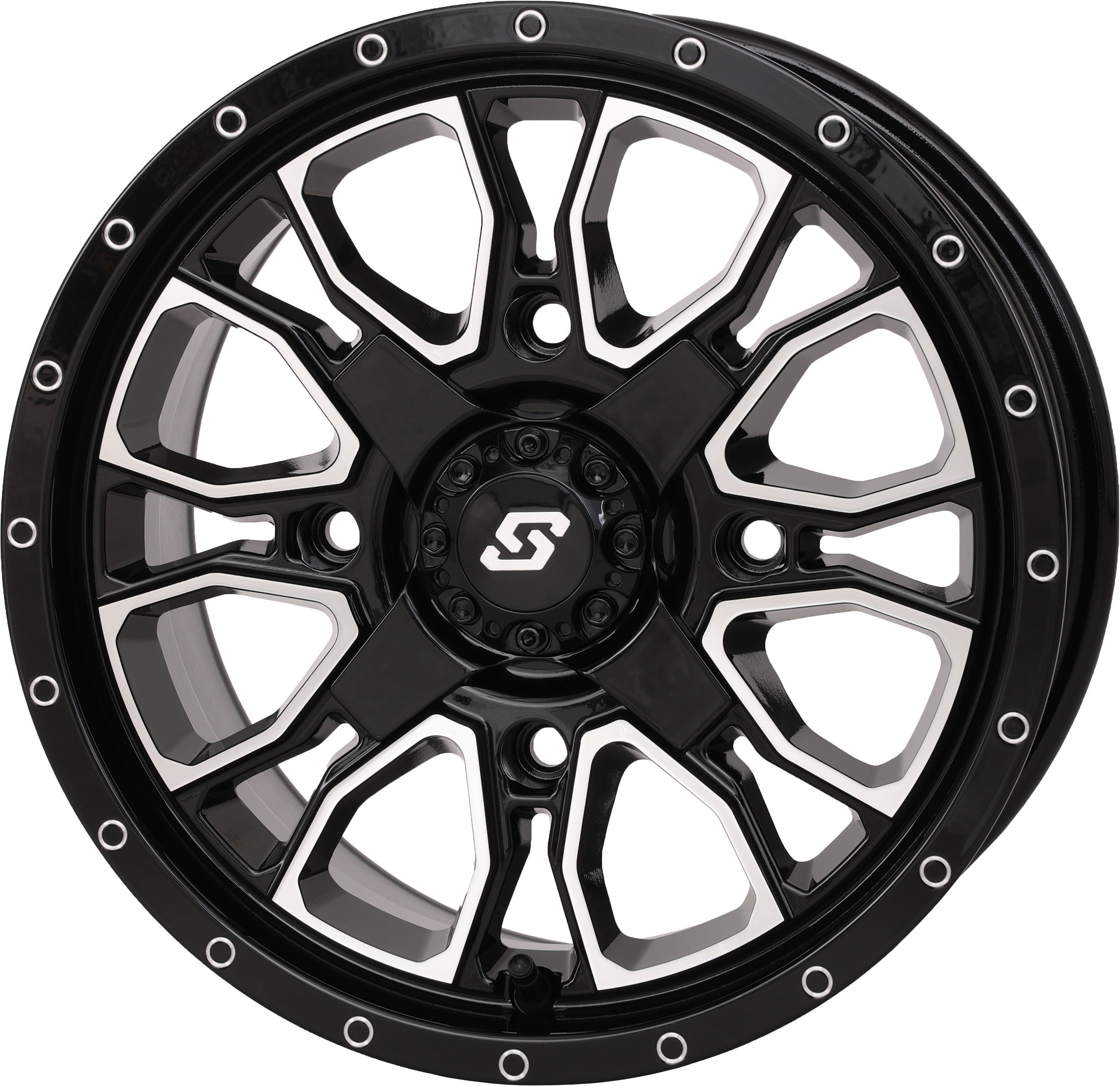 SEDONA, Sedona Fusion DD Wheel 14x7 Gloss Black Machined Finish - Part ...