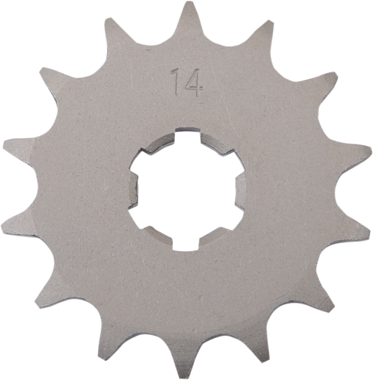 PARTS UNLIMITED, Parts Unlimited Kawasaki 13144-052 Countershaft Sprocket - 14 Tooth, High-Grade Steel