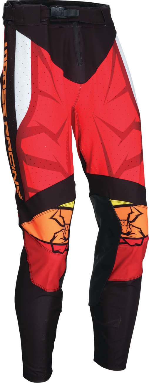 Moose Offroad Agroid Pants - Red/Black/White, US 42, Part Number 2901-11417