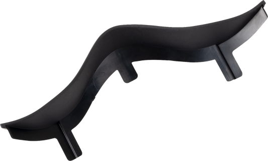 Arai helmets XD-5 breath deflector replacement part with clear plastic shield for improved comfort and safety.