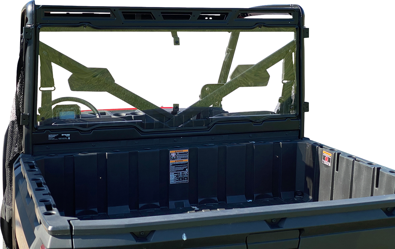 MOOSE OFFROAD full-size Polaris Ranger back panel V000161-12200M, rugged black replacement part for off-road utility vehicles