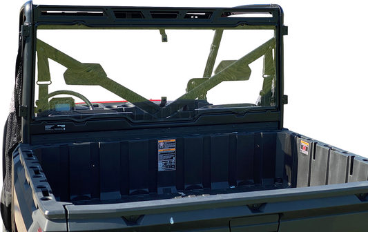 MOOSE OFFROAD full-size Polaris Ranger back panel V000161-12200M, rugged black replacement part for off-road utility vehicles