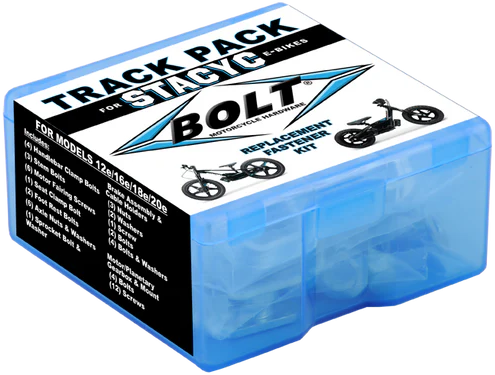 BOLT, BOLT Track Pack Stacyc - Essential Fastener Kit for Bikes