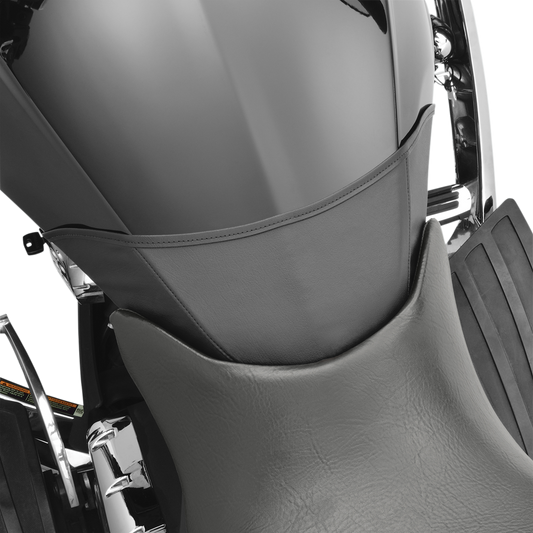Chrome mini bra gas tank for Victory V30-104BK engine by Bill's Exhausts, showing sleek chrome finish and compact design.