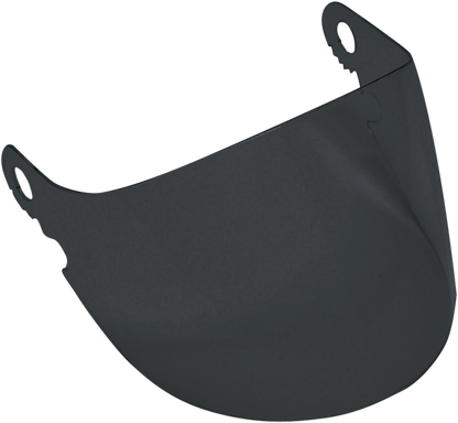 Bill's Exhausts AFX FX-50 helmet shield in dark smoke, outer visor with tinted, protective motorcycle helmet accessory.