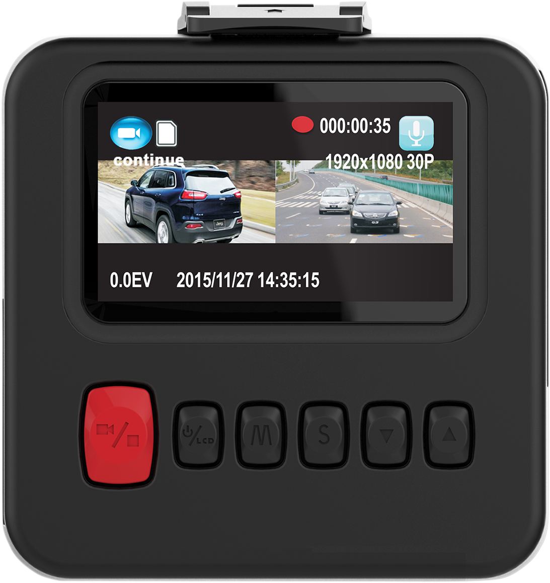 Bill's Exhausts NAVATLAS 2-Channel DVR engine with cameras for vehicle security and surveillance.