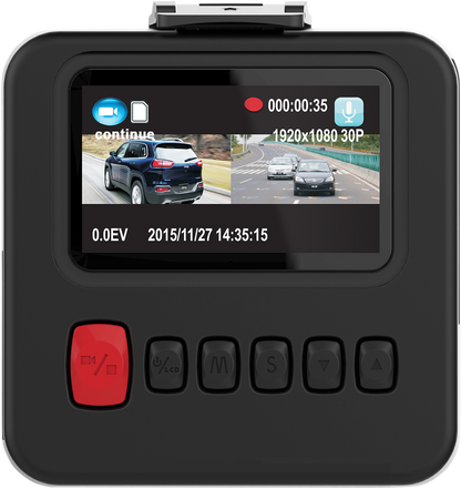Bill's Exhausts NAVATLAS 2-Channel DVR engine with cameras for vehicle security and surveillance.