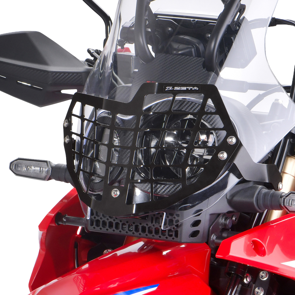 ZETA, ZETA Headlight Guard Black Hon - Part Number ZE52-4115 by ZETA