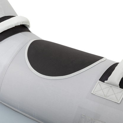Bill's Exhausts Dolphin Riding Tube from AIRHEAD Sports Group, a colorful inflatable water towable with dolphin design on the water.