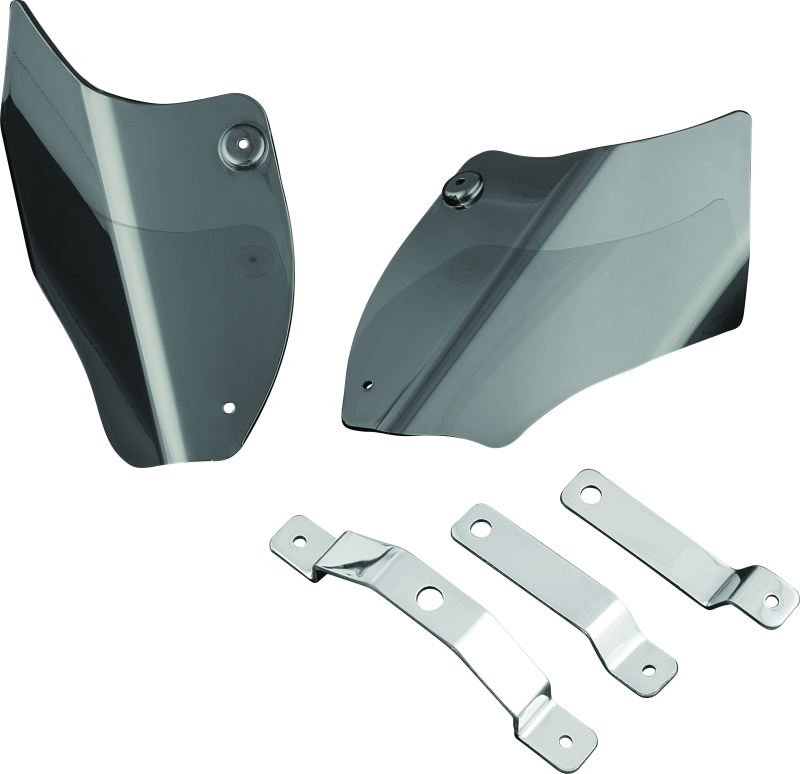 Kuryakyn, Kuryakyn Saddle Shields Heat Deflectors for Harley Davidson Softail 2000-2017