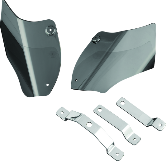 Kuryakyn, Kuryakyn Saddle Shields Heat Deflectors for Harley Davidson Softail 2000-2017