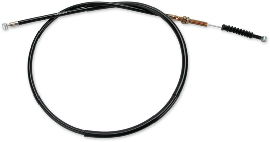 Parts Unlimited vinyl clutch cable for Suzuki, 58200-22A00, showing the coiled cable with protective vinyl covering for motorcycle clutch.