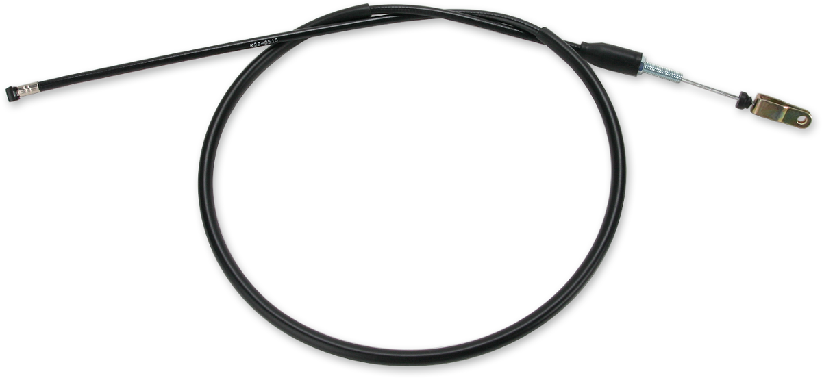Parts Unlimited black vinyl brake cable for Suzuki motorcycles, part number 58200-41302, with visible cable and fittings.