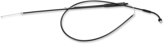 Parts Unlimited vinyl covered throttle cable for Suzuki 125/185 motorcycles (1971-1977), part number 58300-28002, shown in image.