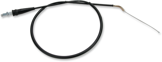 Parts Unlimited vinyl-covered throttle cable for 1983-1990 Suzuki RM motorcycles, part #58300-14600, shown on a white background.