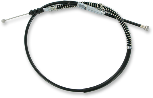 Parts Unlimited vinyl clutch cable for Suzuki motorcycles, featuring durable construction and precise fit for reliable clutch operation.