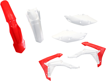 Acerbis standard replacement body kit for OEM '13 motorcycle, featuring body panels and components in a natural, assembled view.