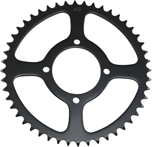 Parts Unlimited Yamaha rear sprocket with 48 teeth, part number 122-25448-10, shown in a close-up image.