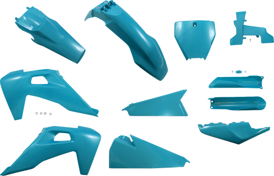 ACERBIS Full Replacement Body Kit - Teal/Metallic 2726557441 - Howling Moto