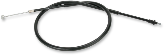 Parts Unlimited vinyl clutch cable for Yamaha motorcycle, part number 1WG-26335-00, with black vinyl coating and metal fittings.
