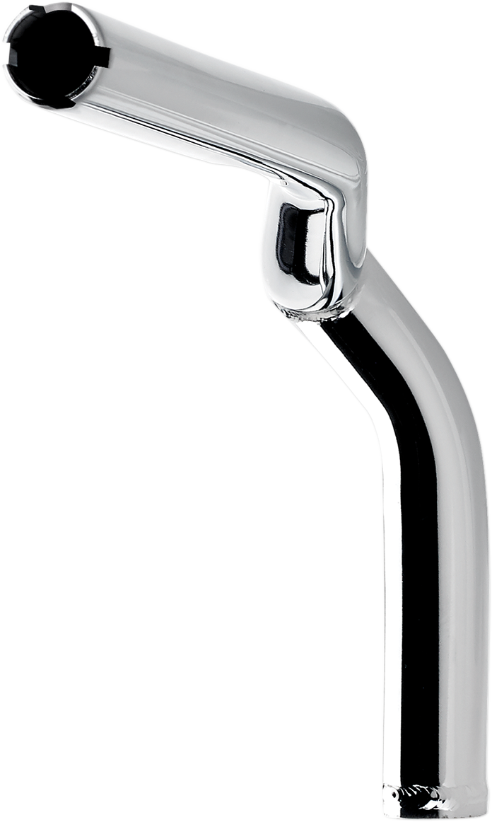 Chrome BILTWELL Tyson XL pullback handlebars for motorcycles, 8-inch handlebar with a bold, ergonomic design and polished finish.