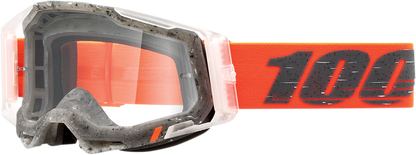 100% Racecraft 2 Goggles - Schrute - Clear 50009-00014 - Howling Moto