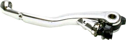 Motion Pro forged clutch lever with polished aluminum finish, designed for motorcycle clutch control.