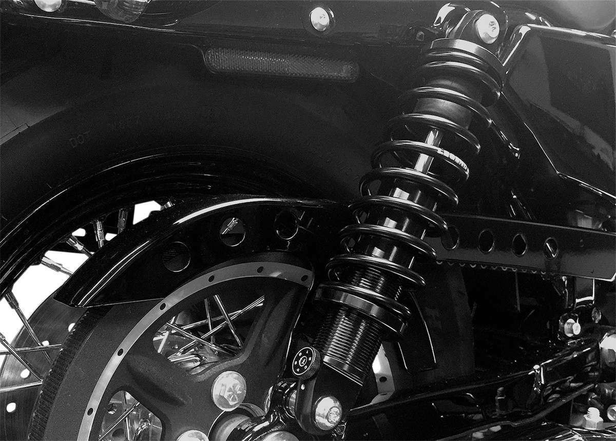 Legend Suspension REVO-A adjustable XL coil suspension in black, 12-inch, featuring sturdy coil design for off-road vehicles.