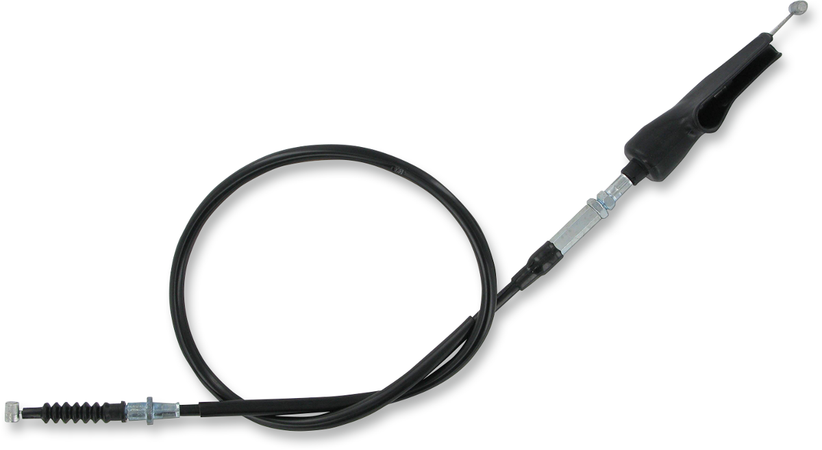 Parts Unlimited vinyl clutch cable for Yamaha motorcycle, featuring durable construction and precise fit for reliable operation.